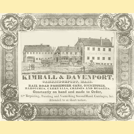Kimbal and Davenport Ad (Courtesy of the Cambridge Historical Commission)